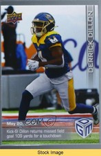 2023 Upper Deck All-Sports Game Dated Moments Derrick Dillon #21 READ 0sd7