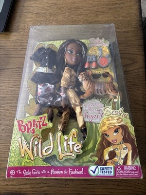 Bratz Wild Life Sasha Doll Brand New