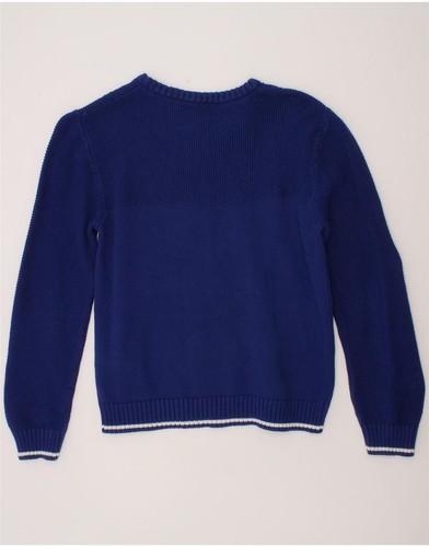 Maglione maglione girocollo ragazzo TIMBERLAND 11-12 anni XS blu navy cotone DM42 - Foto 2 di 3