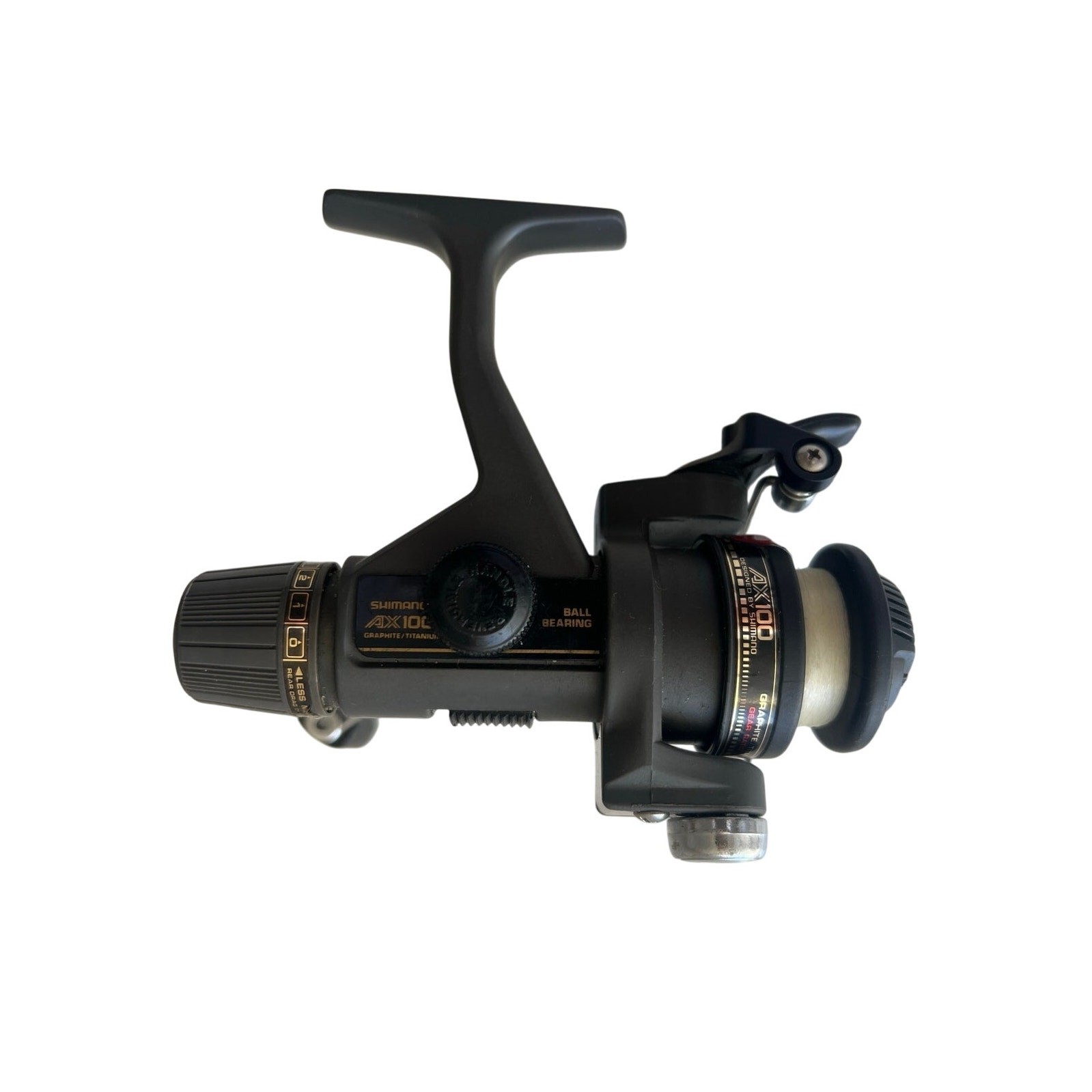 Shimano AX100 QUICK FIRE II FISHING SPINNING REEL Graphite T