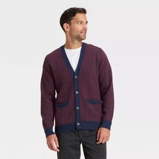 Men's Soft Knit V-Neck Cardigan Sweater - Goodfellow & Co