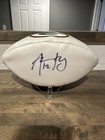 Aaron Rodgers Signed Autographed Green Bay Packers Logo Football w/ COA 