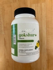 Vedistry Herb Essential Gokshura 60 Tablets Gokshur Herbal Supplement