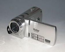 Vivitar DVR 810HD 8.1 Megapixel Digital Video Recorder - Silver Strap Broken