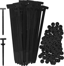 Nylon Universalcable Tie Buckles – T-Head Self-Locking Fasteners for Car Fender,