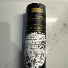 New Redesign With Prima Decor LOVELY LEDGER Rub On Furniture Transfers Text Word