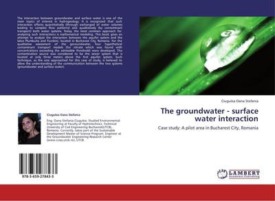 The groundwater - surface water interaction Ciugulea Oana Stefania