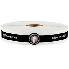 600 Pcs Safe Secure Tamper Evident Seals for Drink Lids, Food Delivery Stickers 