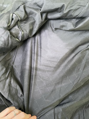 Vintage Hugo Boss Men’s Genuine Leather Bomber Jacket Black XXL - Picture 5 of 10