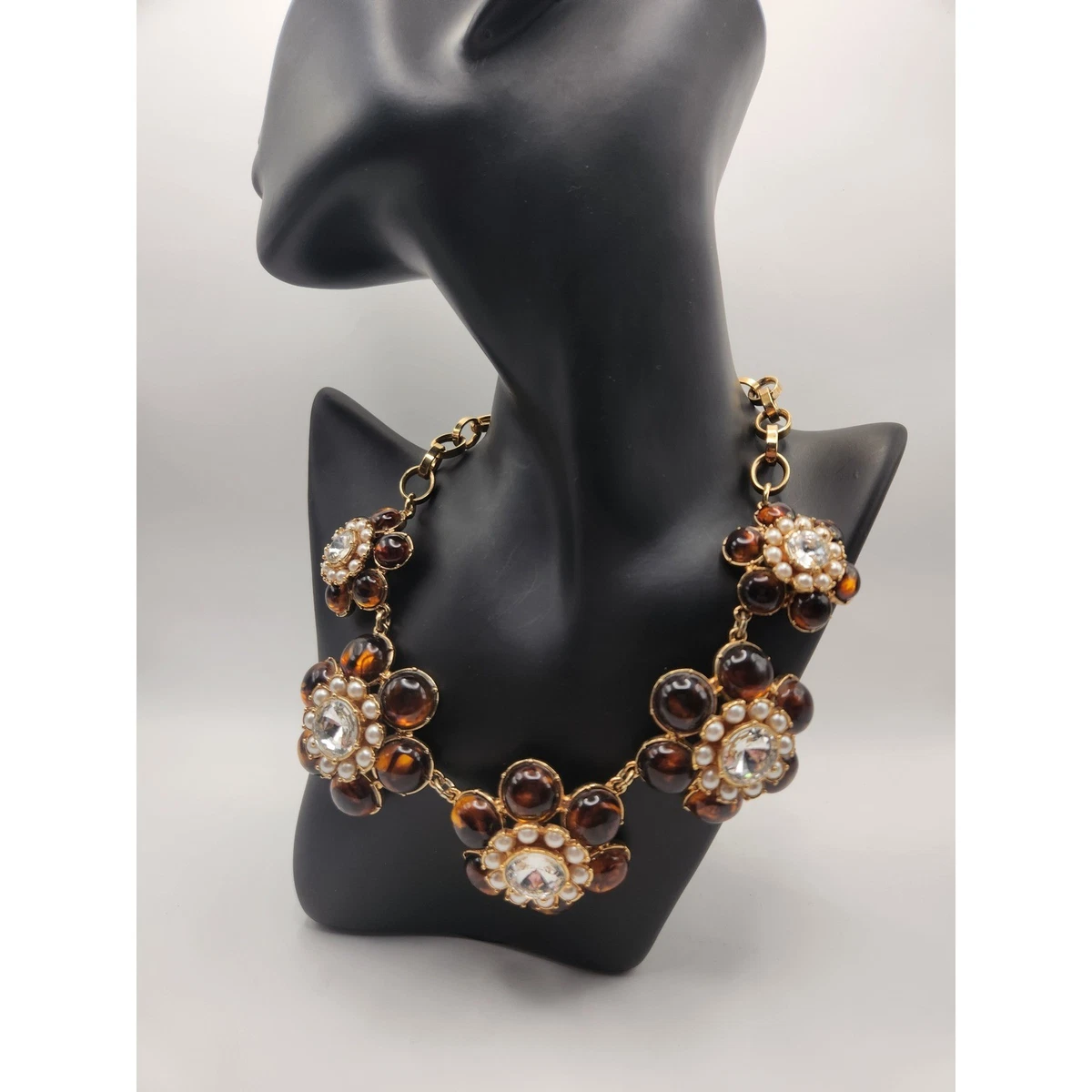 Ann Taylor Yellow Gold Plated Statement Fashion Necklaces  display picture 1