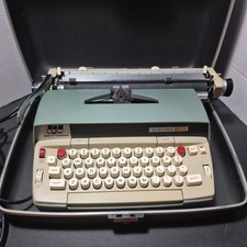 Smith Corona Electra 120  Vintage Electric Typewriter W/ Key TESTED WORKS thumbnail