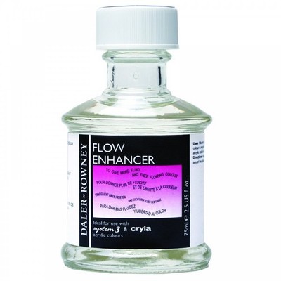 Acrylic Medium, Glass Jar, 2.54oz - 75 ml, Flow Enhancer
