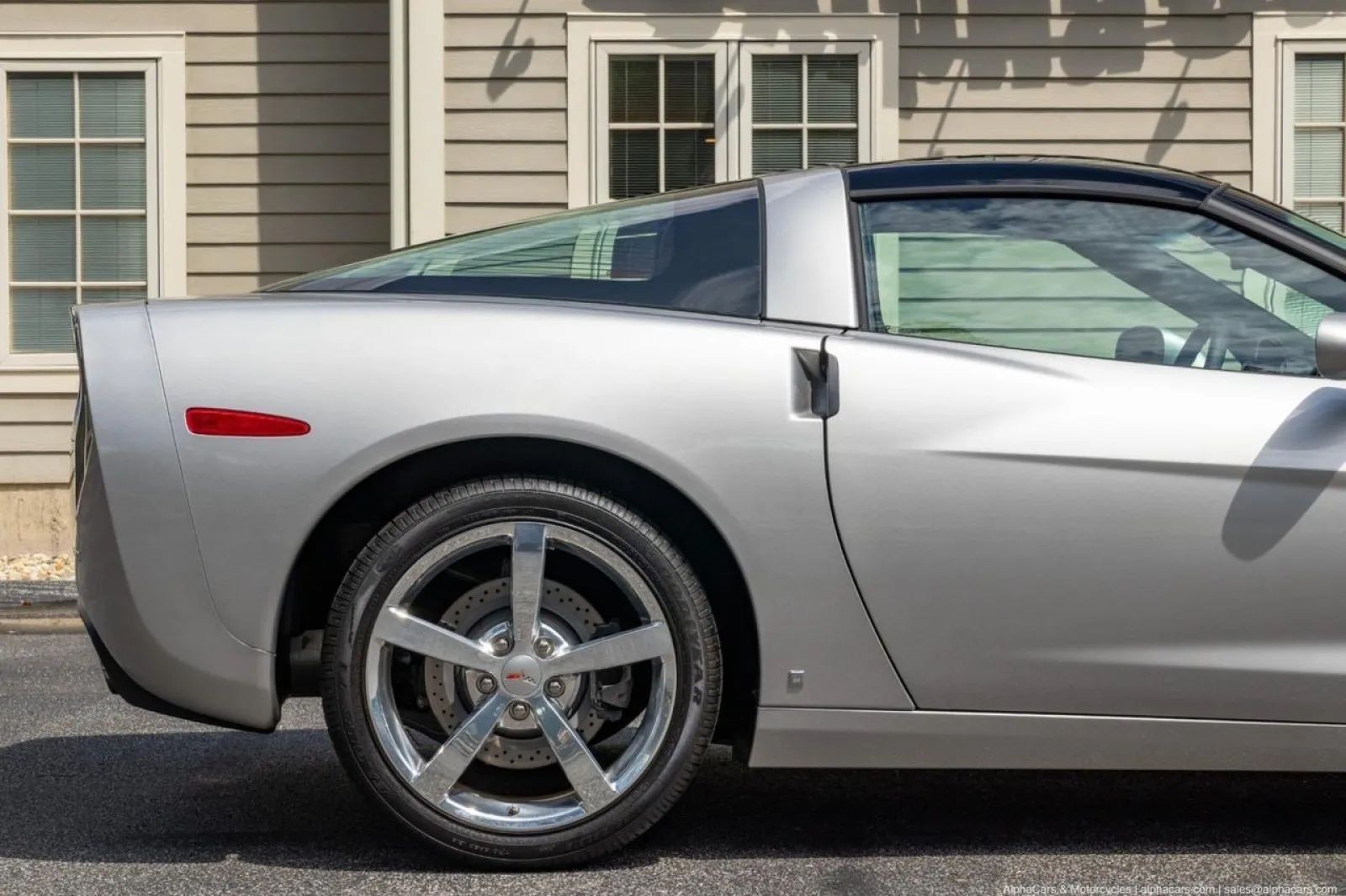 2008 Machine Silver Metallic Chevrolet Corvette   | C6 Corvette Photo 6