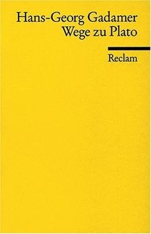 Wege zu Plato (Reclams Universal-Bibliothek)  von H... | Buch | Zustand sehr gut