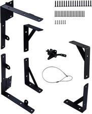 Anti-Sag Gate Kit Corner Brace Bracket Heavy Duty for Wooden Fences