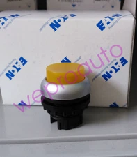 1PCS New Eaton Moeller M22-DLH-Y M22DLHY Pushbutton Switch Yellow  Brand
