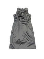 The Limited Event Black Dress Size 8 LBD Beaded Event Sleeveless Party Cocktail