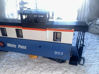 LGB 44710 WP&Y CABOOSE FROM SUPER SET WHITE PASS & YUKON | eBay