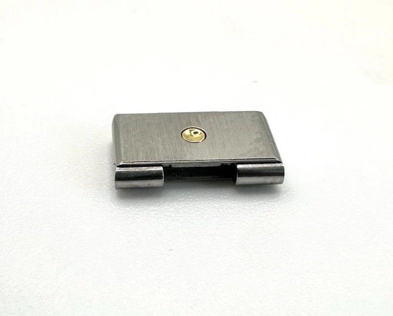 Usado Genuino Vintage Movado Museum 11.8mm S/S Dos Tonos Eslabón Plano Para Pulsera Foto 3 de 4