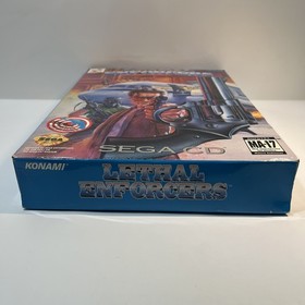 Lethal Enforcers (Sega CD, 1993) Big Box Complete CIB