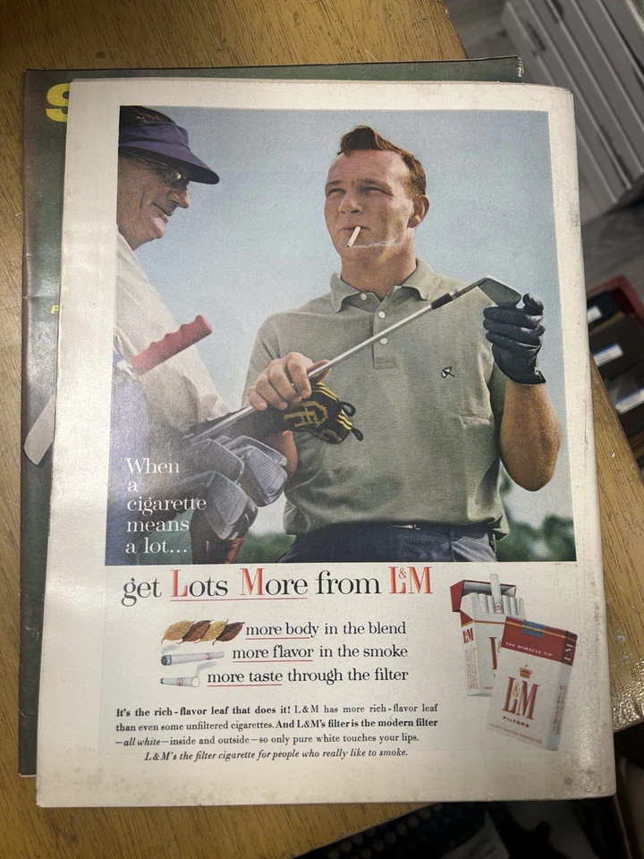 1963 4/1 Sports Illustrated Magazine golf Masters basketball Loyola Cincinnati G - Image 2 of 2