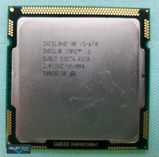 Intel SLBLT Core i5-670 Processor 3.46GHz USED