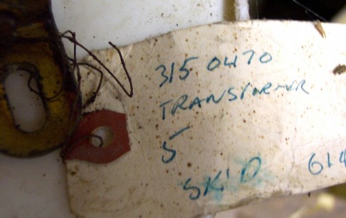 NMI-460A TRANSFORMER ONAN 315-0470 480V / 120 V , 1000V FITS GTU TURBINE - Picture 3 of 5