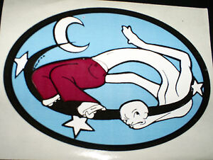 Vintage retro red Roces inline skate stickers /& decals