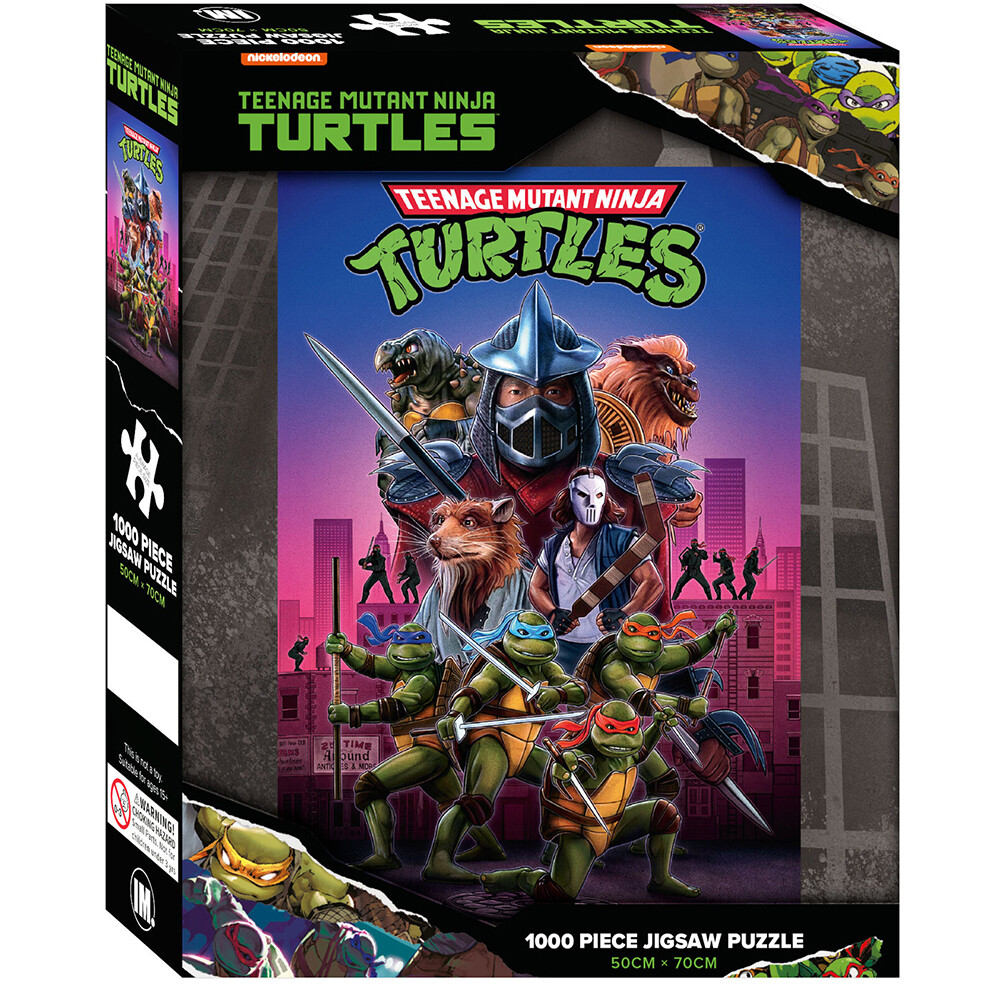 1000pc Teenage Mutant Ninja Turtle Characters Themed Jigsaw Puzzle