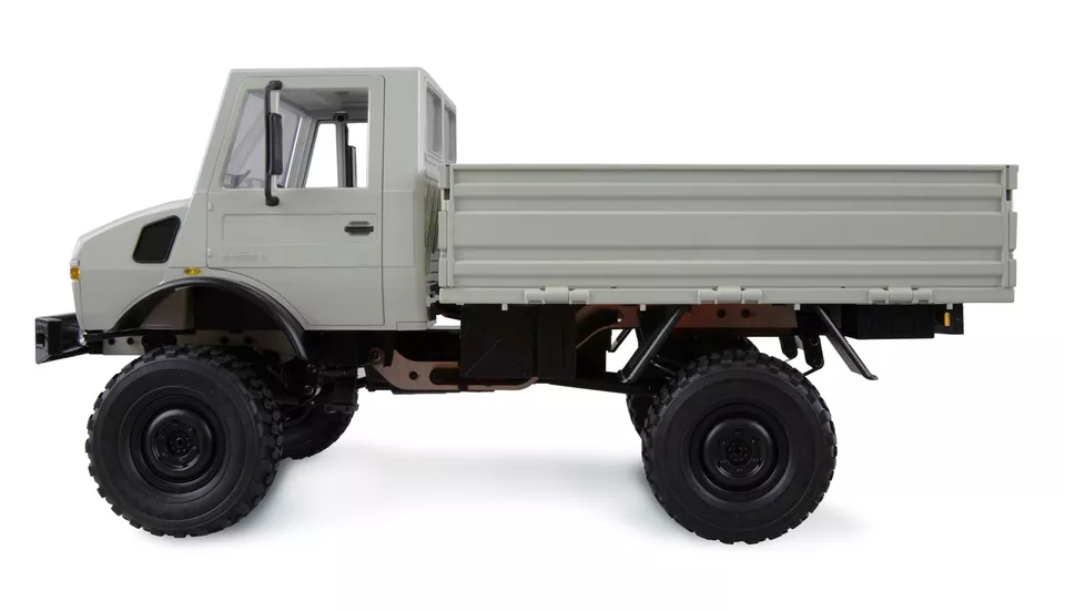 Amewi RC Mercedes Benz Unimog Basic 4WD 1:12 RTR hellgrau - Bild 3 von 4