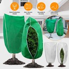 2x Pflanzen Frostschutz Winterschutz Abdeckhaube Pflanzenschutz Topfpflanztasche