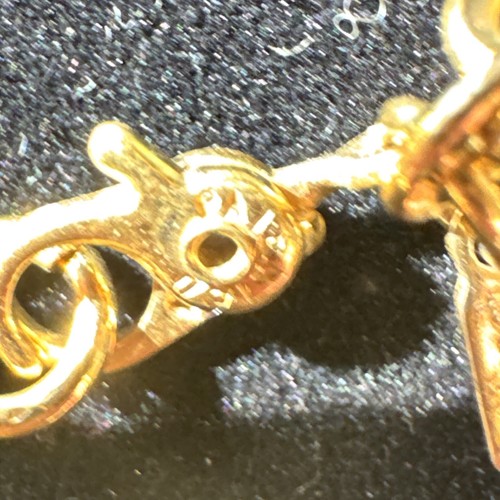 Monet Gold Plated Rope Twist Chain Necklace 18” Long - Picture 5 of 7