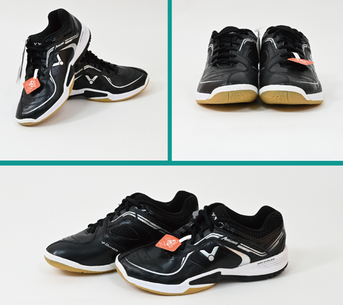 Victor A950W Wide Badminton Shoes Unisex Indoor Sports Volleyball Black NWT - Imagen 6 de 7
