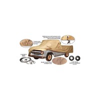 Pickup Truck Cover - Poly-cotton - Pickup With Short Bed 48-43769-1 on sale Pickup Truck Cover - Poly-cotton - Pickup With Short Bed 48-43769-1 on sale