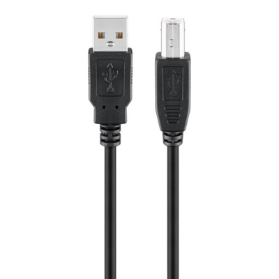 3m USB 2.0 Datenkabel / Druckerkabel USB A-Stecker / B-Stecker Anschlusskabel