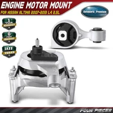 2x Engine Motor & Transmission Mount for Nissan Altima 2007-2013 L4 2.5L Auto