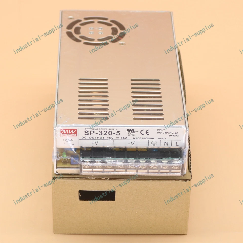 New 1PC For MEAN WELL SP-320-5 5V 55A Power Supply Free Shipping - Image 2 of 4