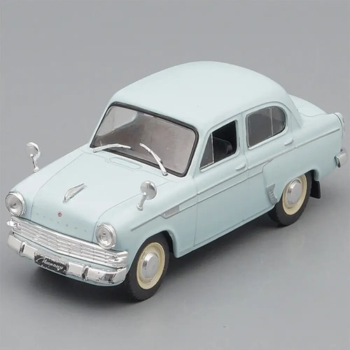1:43 Scale Diecast Car Moskvich-403IE 1963 Year USSR DeAgostini Model Autolegend
