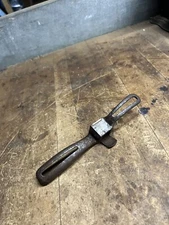 Antique Old Original Unknown Wood Working Hand Plane Metal Spoke Shave Tool USA