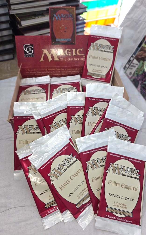 Fallen Empires MTG Booster Pack Fresh From Sealed Box 🃏🪄  
