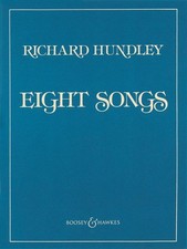 Richard Hundley Eight Songs - Voice and Piano Sheet Music Book NEW 048008421