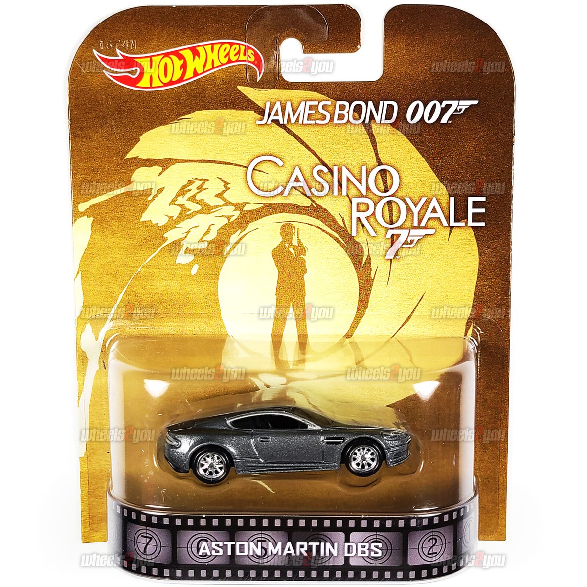 Hot Wheels- ASTON MARTIN DBS James Bond 007 Casino Royale
