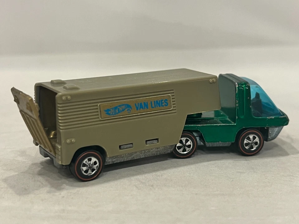 Hot Wheels 1969 Redline Van Lines Heavyweights Hong Kong Foto 2 de 4
