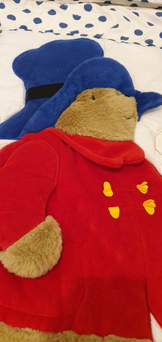 Lovely Paddington Bear Vintage Childs Cot Quilt /Duvet - Picture 3 of 6