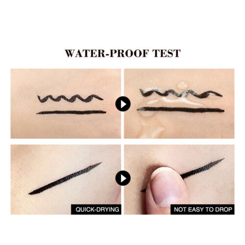 Winged Eyeliner Stamp Waterproof Long Lasting Liquid Eyeliner Pen Eye Makeup Kit - Picture 3 of 11