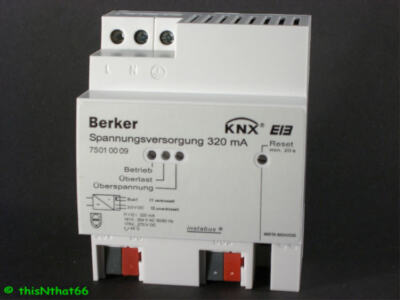 Berker 7501 00 09 EIB KNX Spannungsversorgung 320mA mit integr. Drossel 75010009