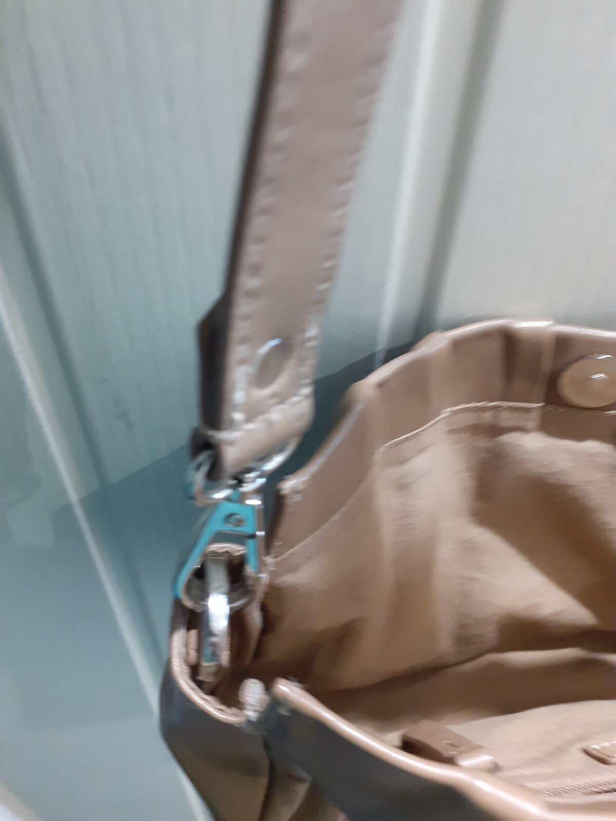 Principles Small Beige Handbag, Button Fasten, Sh… - image 9