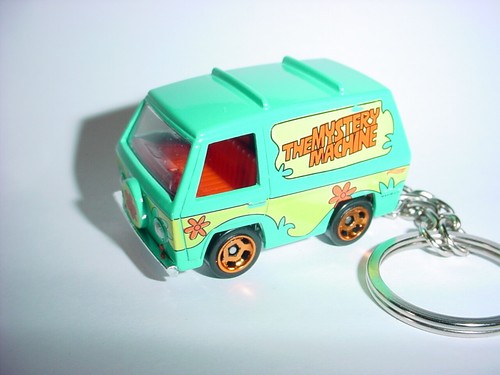 HOT 3D MYSTERY MACHINE CUSTOM SCHLÜSSELANHÄNGER Keyring Schlüsselring SCOOBY DOO Hot Wheels - Bild 3 von 4