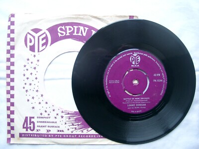LONNIE DONEGAN & HIS SKIFFLE GROUP Battle Of New Orleans 7'' - 7N.15206 - 1959	UK