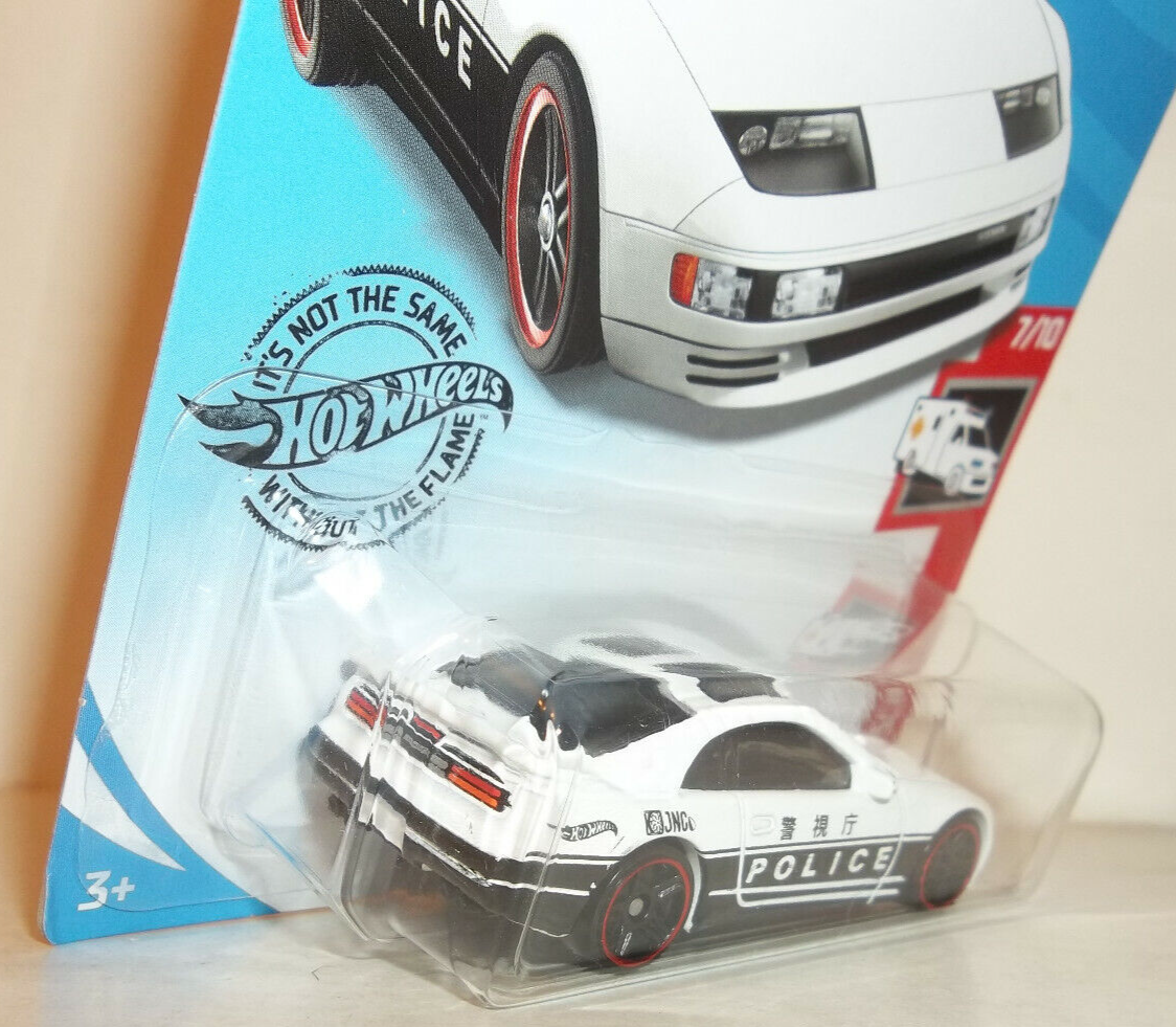 Hot Wheels スートレ 2020 HOT WHEELS 1:64 HW RESCUE 7/10 WHITE BLACK NISSAN 300ZX
